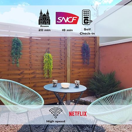 Ferienwohnung Oxygen - Lumineux Deux-Pieces A 20Min De Rouen Caudebec-les-Elbeuf Exterior foto